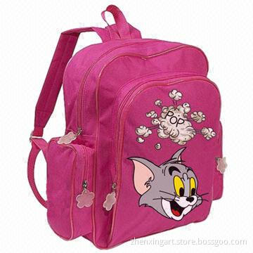 School daypack, suitable for school purposes, with padded back panel and shoulder